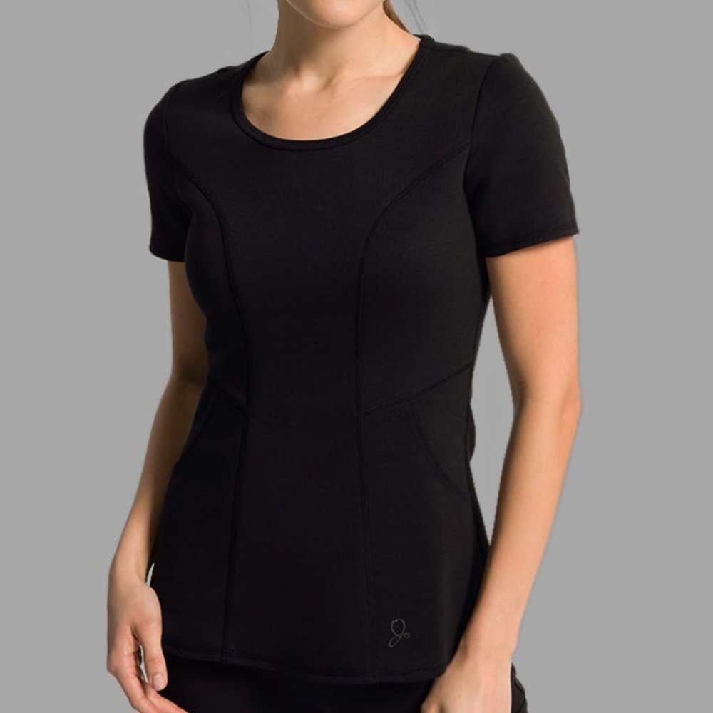 Jaanuu Scoop Neck Scrub Top XS (1/2)
